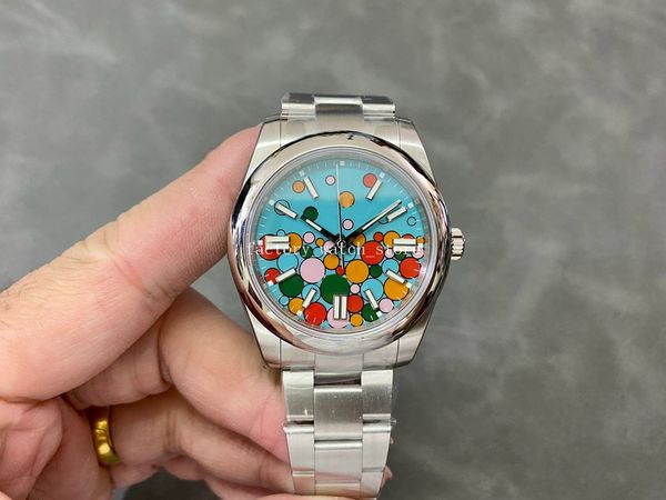 2023 new ow factory super quality watches 41mm turquoise blue celebration dial 124300 cal.3230 904l fine steel sapphire glass waterproof wri, Slivery;brown
2023 new ow factory super quality watches 41mm turquoise blue celebration dial 124300 cal.3230 904l fine steel sapphire glass waterproof wri, Slivery;brown