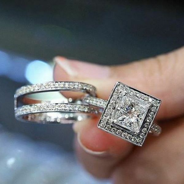 luxury 2-in-1 ring sets aaaaa zircon silver color engagement wedding band rings for women bridal party jewelry gift, Slivery;golden
luxury 2-in-1 ring sets aaaaa zircon silver color engagement wedding band rings for women bridal party jewelry gift, Slivery;golden