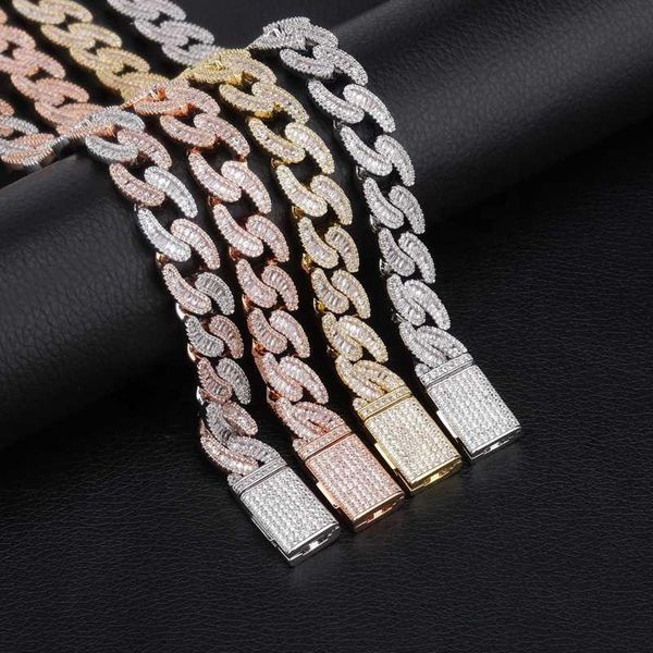 14mm diamond cuban link chain men hip hop fashion jewelry oval iced out bling cuban link chain, Silver
14mm diamond cuban link chain men hip hop fashion jewelry oval iced out bling cuban link chain, Silver