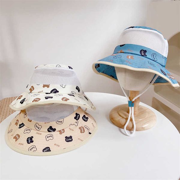 stingy brim hats baby sun hat large brim breathable mesh fisherman cap anti uv outing bucket hat cute cartoon bear bob travel holiday cap ki, Blue;gray
stingy brim hats baby sun hat large brim breathable mesh fisherman cap anti uv outing bucket hat cute cartoon bear bob travel holiday cap ki, Blue;gray