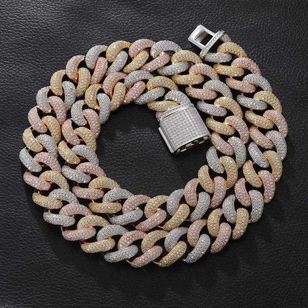 qualite diamond hip pop chain link men necklace moissanite cuban link chain silver 925 hip hop chokers necklaces
qualite diamond hip pop chain link men necklace moissanite cuban link chain silver 925 hip hop chokers necklaces