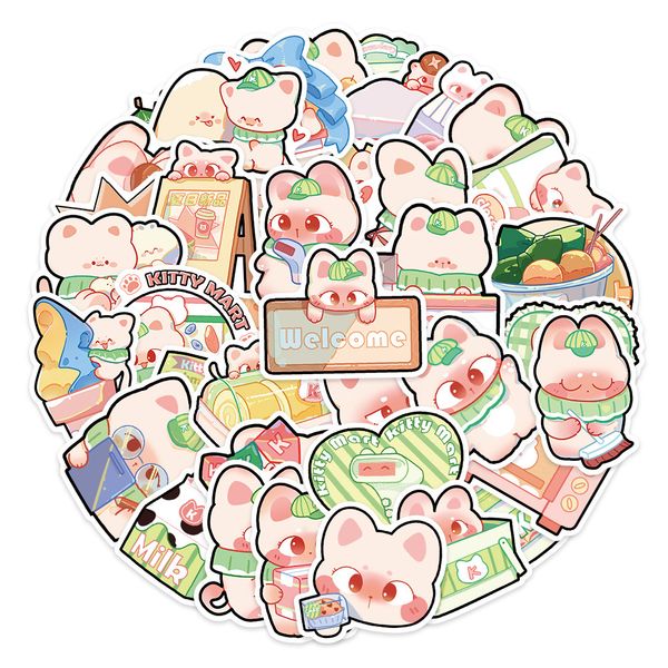 40pcs cartoon stickers supermarket cat for skateboard car lapfridge helmet stickers ipad bicycle bike motorcycle ps4 notebook guitar diy pvc
40pcs cartoon stickers supermarket cat for skateboard car lapfridge helmet stickers ipad bicycle bike motorcycle ps4 notebook guitar diy pvc