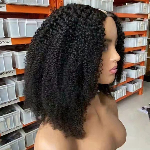 u part wigs afro kinky curly human hair mongolian glueless middle u shape wigs natural color, Black;brown
u part wigs afro kinky curly human hair mongolian glueless middle u shape wigs natural color, Black;brown