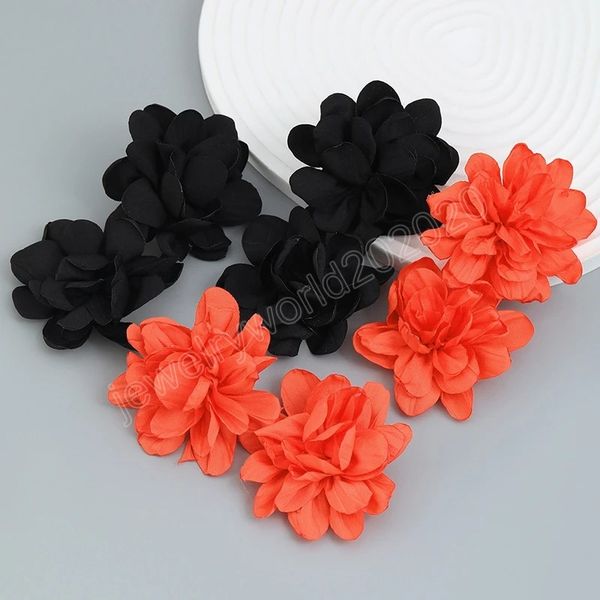 fabric floral earrings for women elegant flower tassel dangle earrings bohemian style fashion ear accessories jewelry, Silver
fabric floral earrings for women elegant flower tassel dangle earrings bohemian style fashion ear accessories jewelry, Silver
