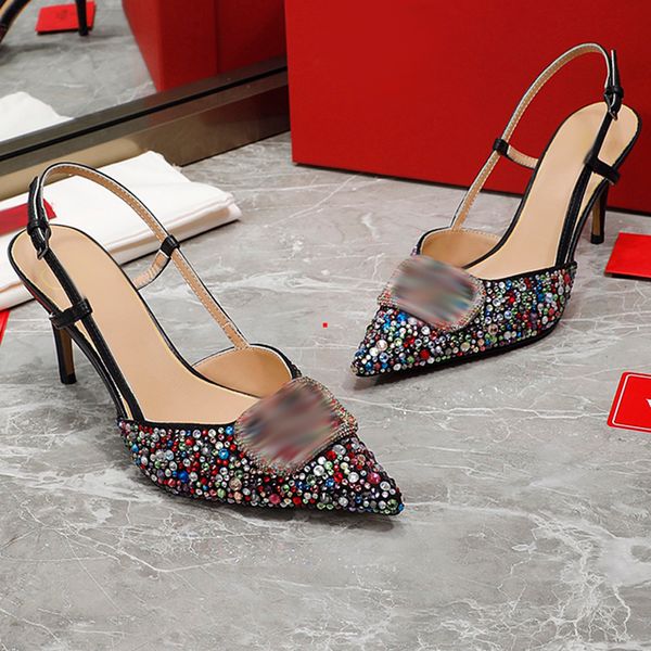 2023 classics women shoes heels sandals fashion beach thick bottom dress shoe alphabet lady sandal leather high heel lides -463, Black
2023 classics women shoes heels sandals fashion beach thick bottom dress shoe alphabet lady sandal leather high heel lides -463, Black
