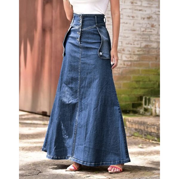 skirts summer denim skirt women y2k high waist loose patchwork casual blue retro a-line skirt ladies long skirt fashion streetwear 230506, Black
skirts summer denim skirt women y2k high waist loose patchwork casual blue retro a-line skirt ladies long skirt fashion streetwear 230506, Black