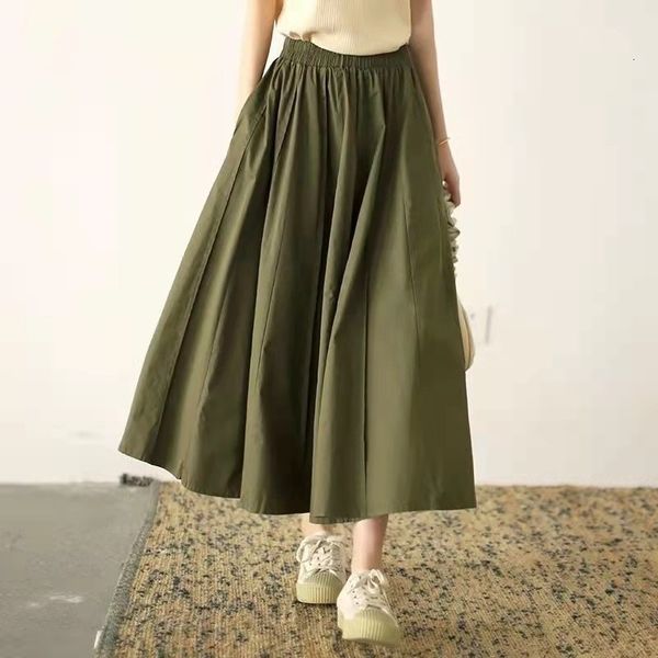 skirts arrival summer korean style women casual a-line elastic waist mid-calf skirt high waist cotton patchwork skirts w414 230506, Black
skirts arrival summer korean style women casual a-line elastic waist mid-calf skirt high waist cotton patchwork skirts w414 230506, Black