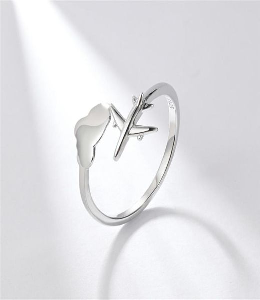 dy special travl dream airplane and cloud adjustable open finger unique 925 sterling silver ring for women party trendy jewelry6917498
dy special travl dream airplane and cloud adjustable open finger unique 925 sterling silver ring for women party trendy jewelry6917498
