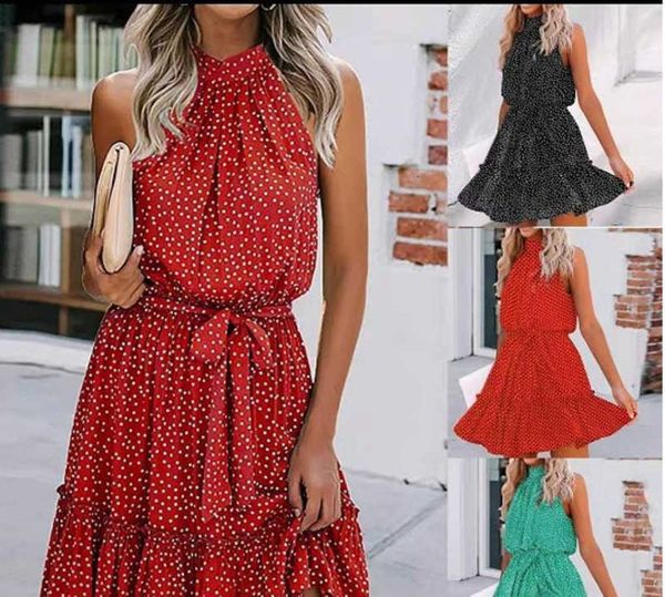 women's selling neck tie off shoulder print dress with elastic waist and waist sleeveless knee-length, White
women's selling neck tie off shoulder print dress with elastic waist and waist sleeveless knee-length, White