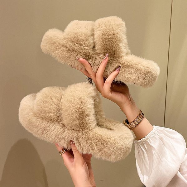 warm fluffy home slippers women 2023 new winter fur slippers for women flat platform cozy furry house indoor shoes korean slides, Black
warm fluffy home slippers women 2023 new winter fur slippers for women flat platform cozy furry house indoor shoes korean slides, Black