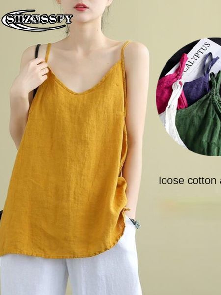 camisoles tanks women's spaghetti strap camis cotton linen v neck loose tank sleeveless linens loose casual women summer camisole 230, Black;white
camisoles tanks women's spaghetti strap camis cotton linen v neck loose tank sleeveless linens loose casual women summer camisole 230, Black;white