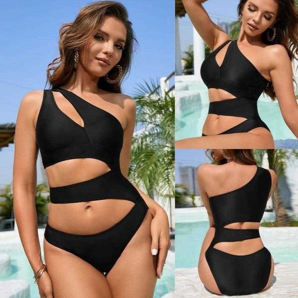 one piece solid color swimsuit personalized quick drying swimming suit processing, White;black
one piece solid color swimsuit personalized quick drying swimming suit processing, White;black