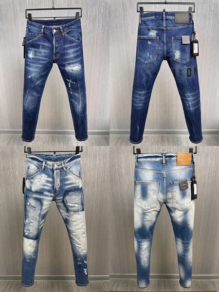 italian fashion european and american men's casual jeans high-end washed hand polished quality optimized 987810, Blue
italian fashion european and american men's casual jeans high-end washed hand polished quality optimized 987810, Blue