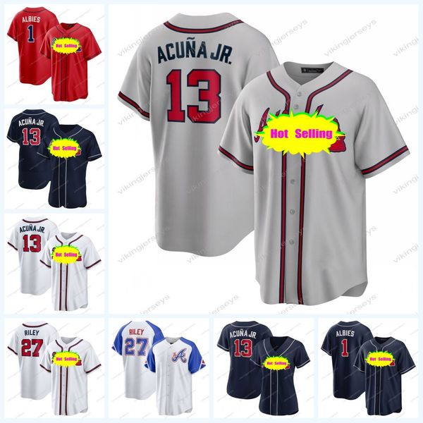 ronald acuna jr. braves jersey austin riley matt olson ozzie albies michael harris ii ehire adrianza sean murphy travis d'arnaud kirby, Blue;black
ronald acuna jr. braves jersey austin riley matt olson ozzie albies michael harris ii ehire adrianza sean murphy travis d'arnaud kirby, Blue;black
