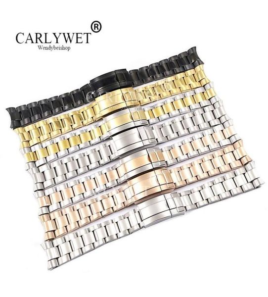 carlywet 20 21mm whole silver gold rose gold black 316l solid stainless steel watch band belt strap bracelets for7562027, Black;brown
carlywet 20 21mm whole silver gold rose gold black 316l solid stainless steel watch band belt strap bracelets for7562027, Black;brown