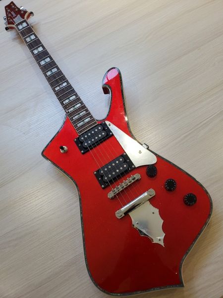 electric guitar iceman 6strings red rose wood fingerboard support customizatioon hippings
electric guitar iceman 6strings red rose wood fingerboard support customizatioon hippings