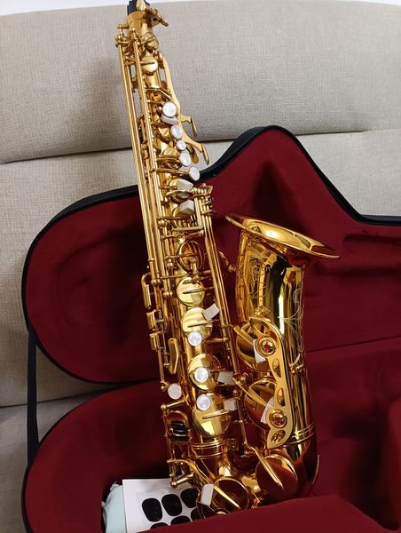 classic original model 54 e-flat alto saxophone professional brass gold plated upgrade abalone color button alto saxophone mount258
classic original model 54 e-flat alto saxophone professional brass gold plated upgrade abalone color button alto saxophone mount258