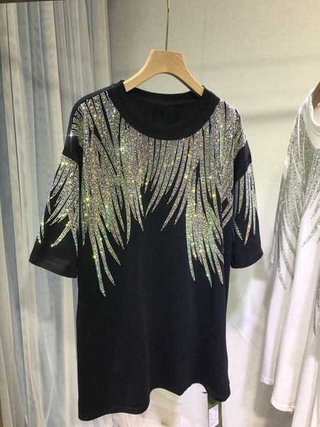 women's plus size tshirt l4xl graphic tshirts luxury large tunic for women men summer cotton clothing chubby y2k 230506, Black
women's plus size tshirt l4xl graphic tshirts luxury large tunic for women men summer cotton clothing chubby y2k 230506, Black