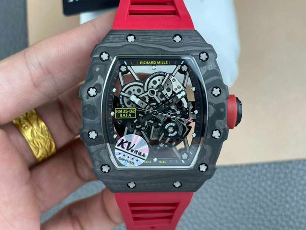 amazing sale mechanical wrist watches kv factory rm35-02 cutout fashion personality ghost head men's rakish luxury designer gift, Slivery;brown
amazing sale mechanical wrist watches kv factory rm35-02 cutout fashion personality ghost head men's rakish luxury designer gift, Slivery;brown