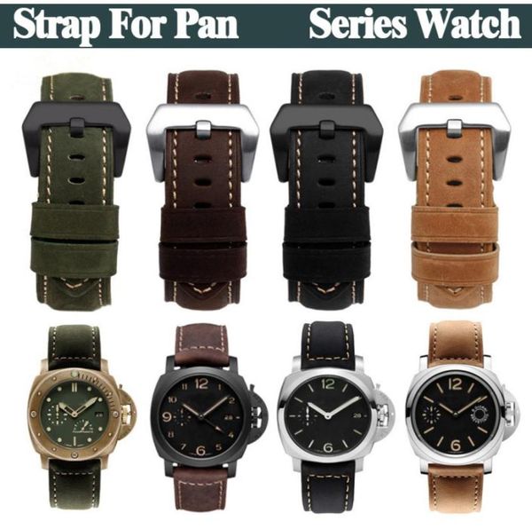 watch band for panerai pam luminor calfskin retro frosted leather accessories waterproof strap stainless steel pin buckle6663989, Black;brown
watch band for panerai pam luminor calfskin retro frosted leather accessories waterproof strap stainless steel pin buckle6663989, Black;brown