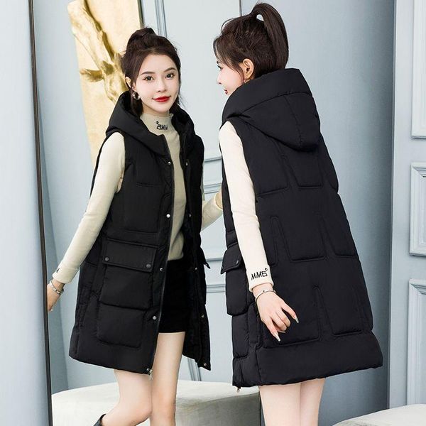 leather fashion loose hooded vest for women sleeveless jacket ladies casual female warm woman waistcoat girls outerwear beautiful vests, Black
leather fashion loose hooded vest for women sleeveless jacket ladies casual female warm woman waistcoat girls outerwear beautiful vests, Black