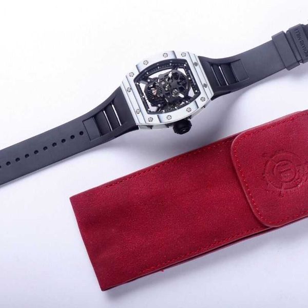 active tourbillon rm052 watch men's skeleton miller mechanical men's watch fashion bucket silicone tape men's watch zhentuofe, Slivery;brown
active tourbillon rm052 watch men's skeleton miller mechanical men's watch fashion bucket silicone tape men's watch zhentuofe, Slivery;brown