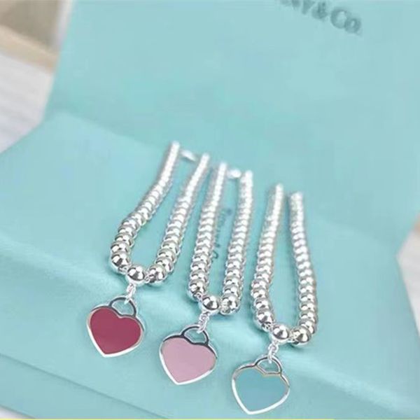 beaded and enameled love necklace 925 silver classic love pendant necklace personalised fashion jewellery designer 1:1 non-tarnish
beaded and enameled love necklace 925 silver classic love pendant necklace personalised fashion jewellery designer 1:1 non-tarnish