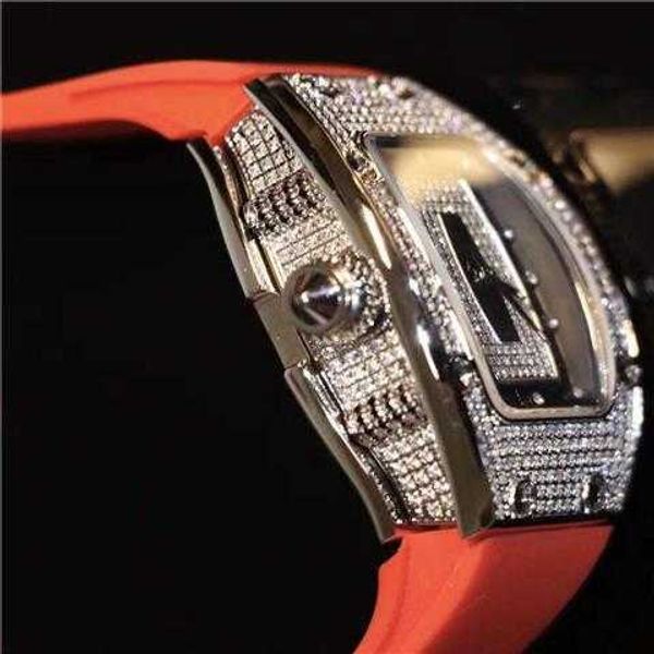 new high-quality female mechanical wrist watches women's wine bucket super large plate ten crowd full diamond watch 2023 luxury stylish, Slivery;brown
new high-quality female mechanical wrist watches women's wine bucket super large plate ten crowd full diamond watch 2023 luxury stylish, Slivery;brown