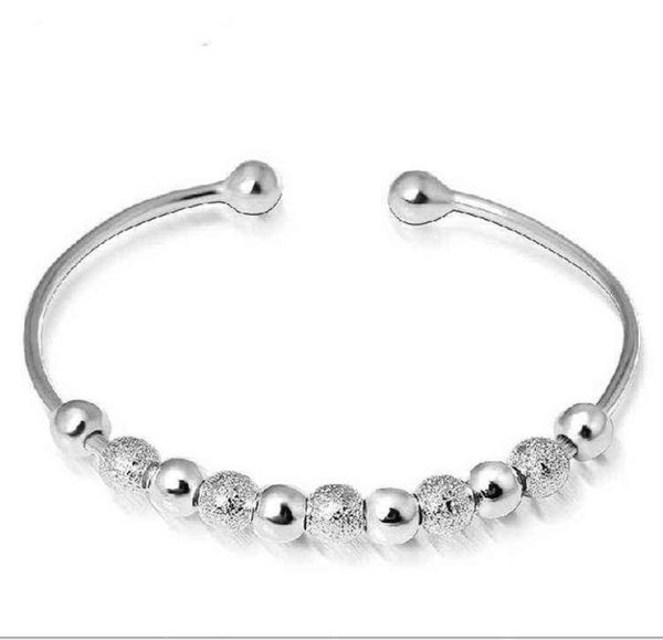 spinning luckiness beads adjustable bracelet bangle for women girl lady wedding birthday gift silver colour jewelry7374979, Black
spinning luckiness beads adjustable bracelet bangle for women girl lady wedding birthday gift silver colour jewelry7374979, Black