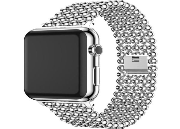 watchband for apple watch 38mm 40mm 42mm 44mm band gold new luxury stainless steel beads for iwatch 2 3 4 5 series strap steel bra2817451, Black;brown
watchband for apple watch 38mm 40mm 42mm 44mm band gold new luxury stainless steel beads for iwatch 2 3 4 5 series strap steel bra2817451, Black;brown