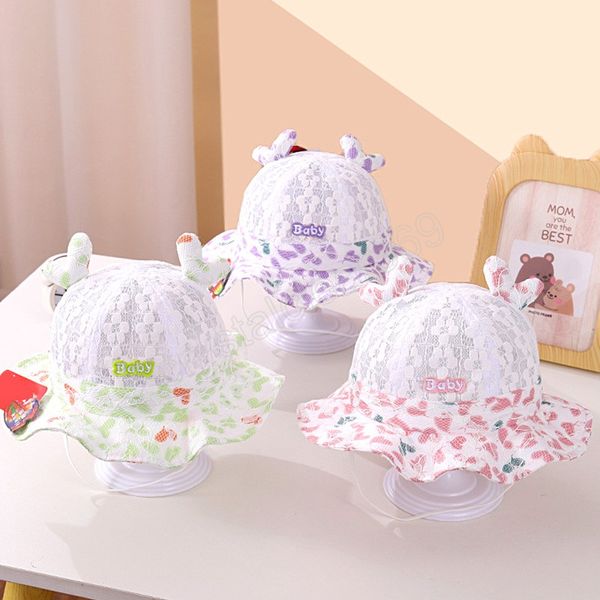 summer outdoor sun hat baby girl cotton mesh fisherman cap kid bucket hats antlers lace sunscreen toddler bonnet, Yellow
summer outdoor sun hat baby girl cotton mesh fisherman cap kid bucket hats antlers lace sunscreen toddler bonnet, Yellow