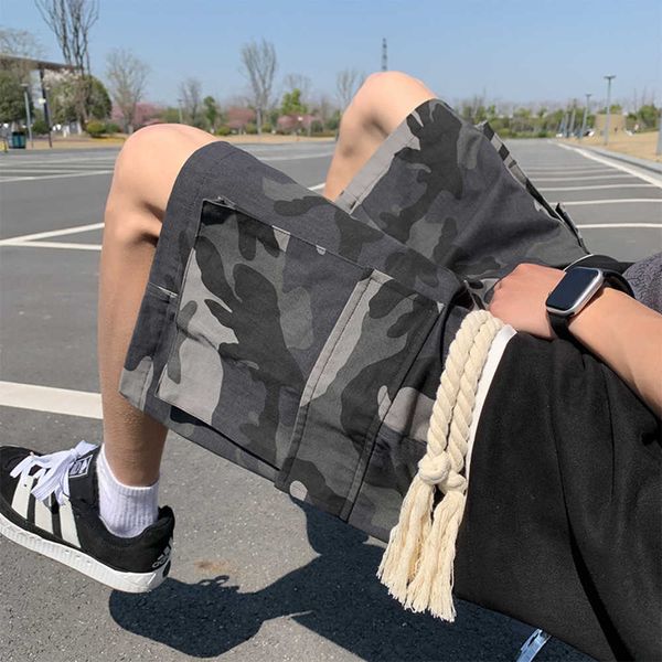 men's pants summer camouflage loose shorts multi pocket men's fashion casual pants{category}, Black
men's pants summer camouflage loose shorts multi pocket men's fashion casual pants{category}, Black