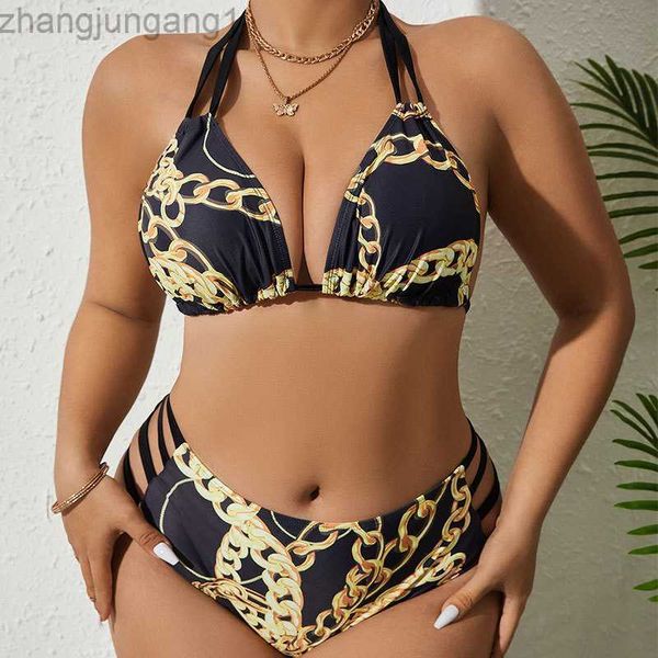 designer bikini 2023 new leopard pattern neck strap triangle cup split swimwear fat mm swimwear, White;black
designer bikini 2023 new leopard pattern neck strap triangle cup split swimwear fat mm swimwear, White;black