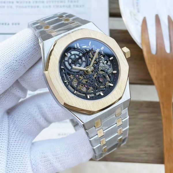 watch mens watch men watches hollow out automatic mechanical watch luxury watches all steel strap rose gold 42mm, Slivery;golden
watch mens watch men watches hollow out automatic mechanical watch luxury watches all steel strap rose gold 42mm, Slivery;golden