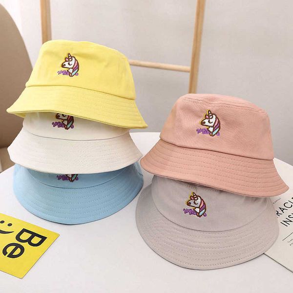 stingy brim hats new children's panama cartoon fisherman hat unicorn embroidered summer sunscreen cute 16 year old baby bucket hat j230, Blue;gray
stingy brim hats new children's panama cartoon fisherman hat unicorn embroidered summer sunscreen cute 16 year old baby bucket hat j230, Blue;gray