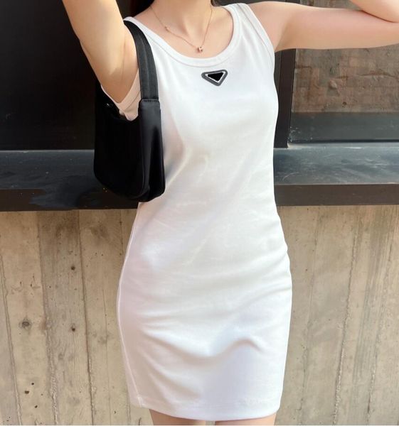 summer p-ra designer women casual dresses fashion brands womens tank dress knitted cotton u neck sleeveless solid dresses elasticity bodyco, Black;gray
summer p-ra designer women casual dresses fashion brands womens tank dress knitted cotton u neck sleeveless solid dresses elasticity bodyco, Black;gray