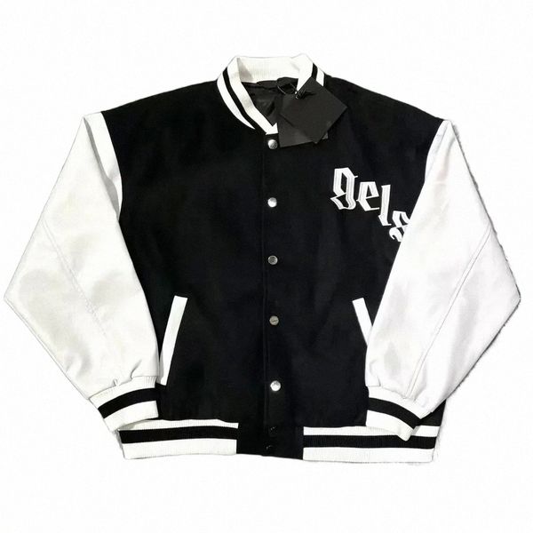 new baseball coat uniform fashion jacket single breasted warm jackets couples women men varsity coats men's designer angel clothing 864, Black;brown
new baseball coat uniform fashion jacket single breasted warm jackets couples women men varsity coats men's designer angel clothing 864, Black;brown