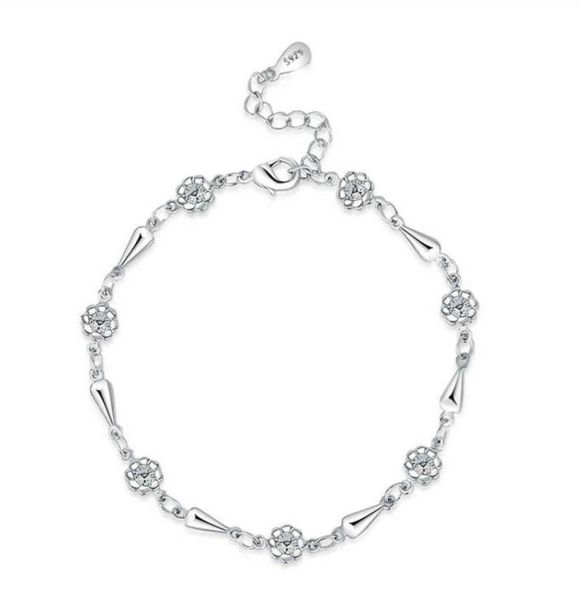 s925 silver plum blossom leaf bracelet bangle for women girl lady wedding birthday gift8760347, Black
s925 silver plum blossom leaf bracelet bangle for women girl lady wedding birthday gift8760347, Black