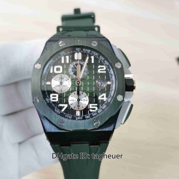apf maker mens watch 42mm 26405 ceramic bezel green dial super quality watches chronograph satch cal.3126 movement mechanical automatic men&, Slivery;brown
apf maker mens watch 42mm 26405 ceramic bezel green dial super quality watches chronograph satch cal.3126 movement mechanical automatic men&, Slivery;brown
