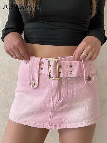 skirts zoenova y2k jean skirt aesthetics basic belted low waist micro fashion pockets pink denim skirt cute bottoms clubwear 230506, Black
skirts zoenova y2k jean skirt aesthetics basic belted low waist micro fashion pockets pink denim skirt cute bottoms clubwear 230506, Black