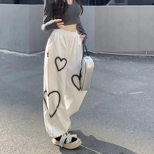 women's pants s rimocy printed oversized pant korean elastic high waist harem woman streetwear hip hop wide leg trousers 230506, Black;white
women's pants s rimocy printed oversized pant korean elastic high waist harem woman streetwear hip hop wide leg trousers 230506, Black;white