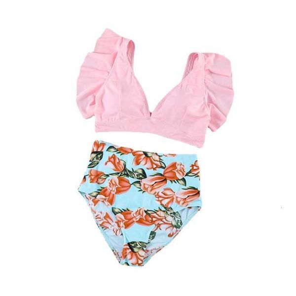 bikini 2023 new swimsuit korea ins ruffle high waist split for women two piece, White;black
bikini 2023 new swimsuit korea ins ruffle high waist split for women two piece, White;black