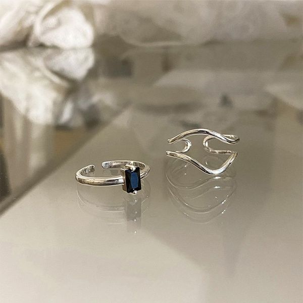 promise rings unique engagement rings couple rings light luxury niche design sterling silver black zircon wavy ins ring female simple person
promise rings unique engagement rings couple rings light luxury niche design sterling silver black zircon wavy ins ring female simple person