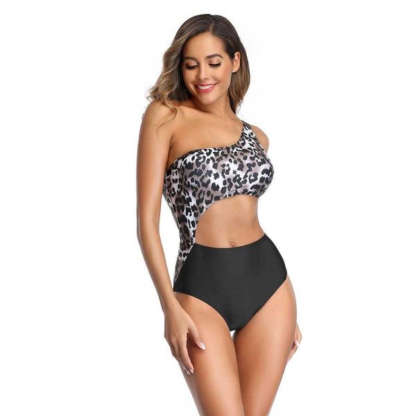 swimsuit womens one piece bikini leopard print solid color two swimwear bikin, White;black
swimsuit womens one piece bikini leopard print solid color two swimwear bikin, White;black