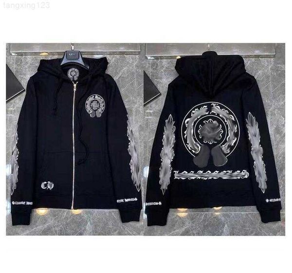 autumn winter men's hoodies sweatshirts designer chrome brand luxury jackets zipper men horseshoe cross print ch women loose coat casua, Black
autumn winter men's hoodies sweatshirts designer chrome brand luxury jackets zipper men horseshoe cross print ch women loose coat casua, Black