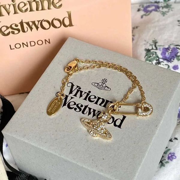 western empress dowager vivienne full diamond pin saturn bracelet women's fashion ins design, Golden;silver
western empress dowager vivienne full diamond pin saturn bracelet women's fashion ins design, Golden;silver