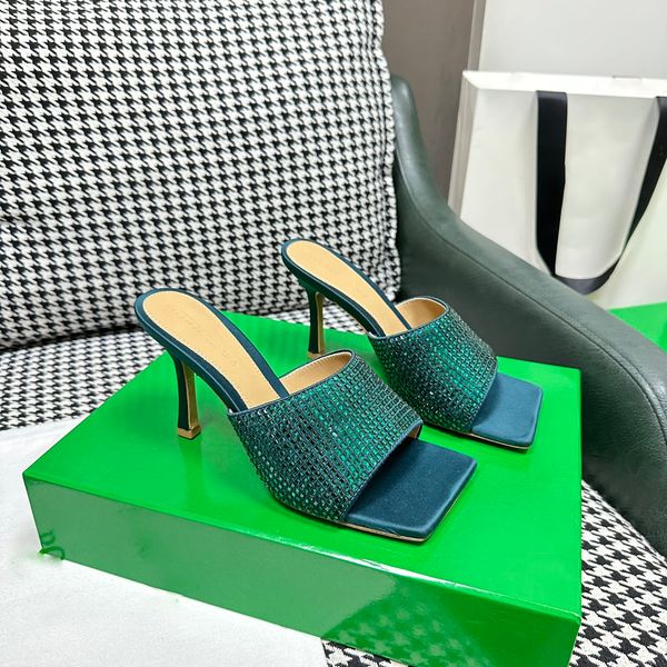 satin crystal decorative slippers summer high heel sandals fashion temperament banquet women's shoes luxury designer factory footwear, Black
satin crystal decorative slippers summer high heel sandals fashion temperament banquet women's shoes luxury designer factory footwear, Black