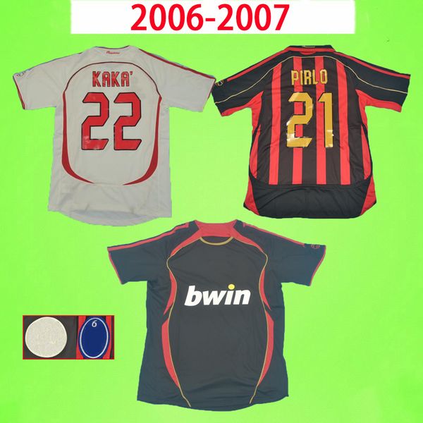 2006 2007 retro soccer jersey vintage football shirt home away third 06 07 classic ac maglia da calcio maldini ronaldo milan pirlo seedorf m, Black;yellow
2006 2007 retro soccer jersey vintage football shirt home away third 06 07 classic ac maglia da calcio maldini ronaldo milan pirlo seedorf m, Black;yellow