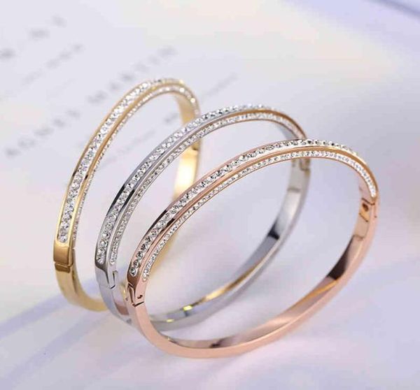 sz208 classic fashion three sided diamond studded titanium steel bracelet women039s rose gold stainless jewelry3139633, Black
sz208 classic fashion three sided diamond studded titanium steel bracelet women039s rose gold stainless jewelry3139633, Black