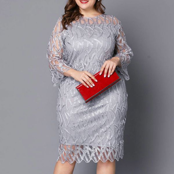 plus size dresses women's plus size dresses lace 3/4 sleeves evening gown party cocktail dress crewneck hollow out 230506, Black
plus size dresses women's plus size dresses lace 3/4 sleeves evening gown party cocktail dress crewneck hollow out 230506, Black